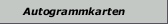 Autogrammkarten