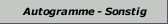 Autogramme - Sonstig